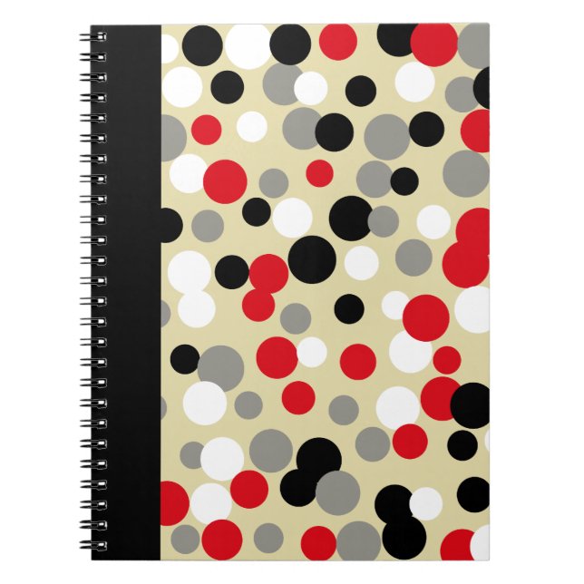 Office Red Black School Journal Carnet cadeau (Devant)