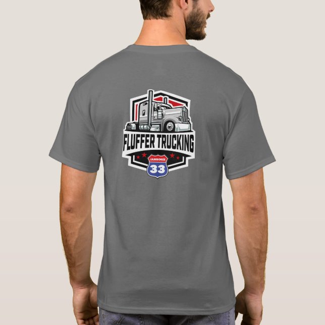 Official Fluffer Big Rig T-shirt (Dos)