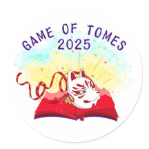 Official Game of Tomes 2025 Stickers