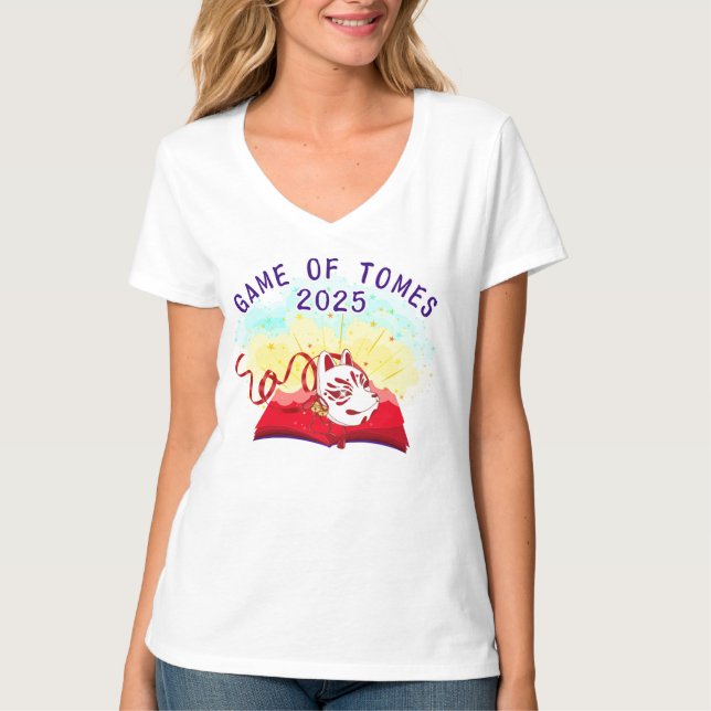 Official Game of Tomes 2025 T-Shirt (Devant)