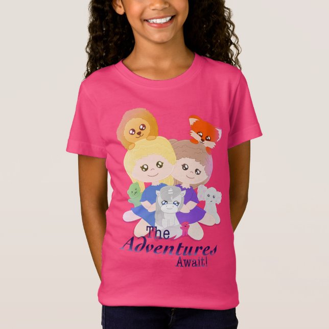 Official "The Adventures Await" T-Shirt (Devant)