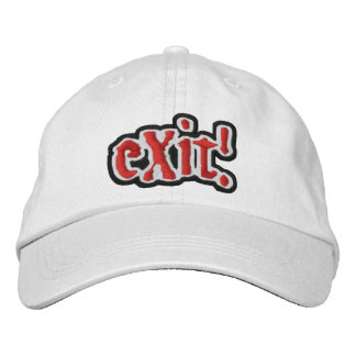 Officiel (c) eXit ! Casquette en BLANC !