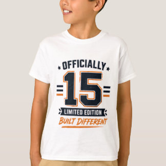Officiellement 15 T-shirt Édition Limitée Construi