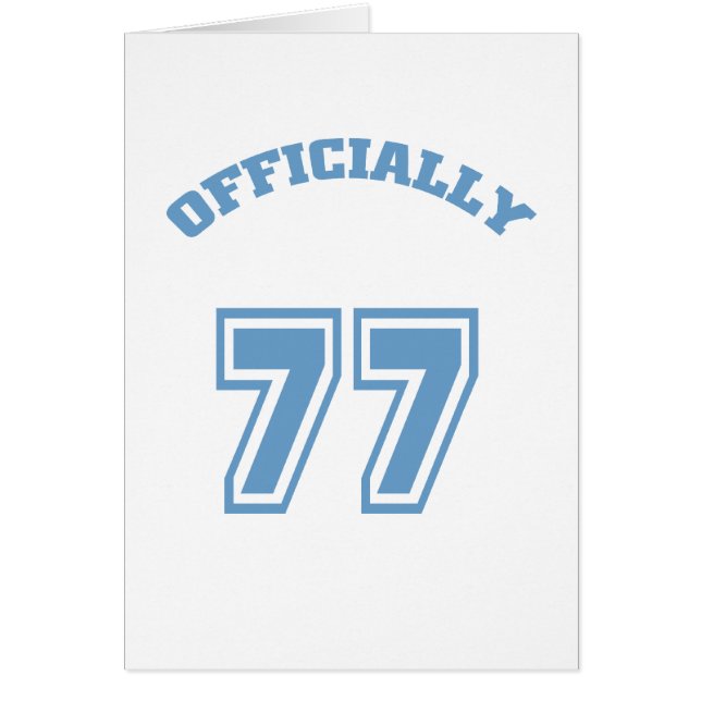 Officiellement 77 (Devant)