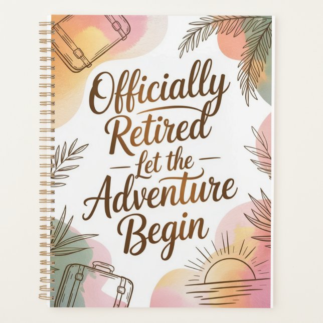 Officiellement à la retraite – Que l'aventure comm (Devant)