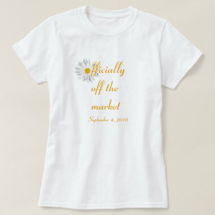 "Officiellement le T-shirt de la jeune mariée