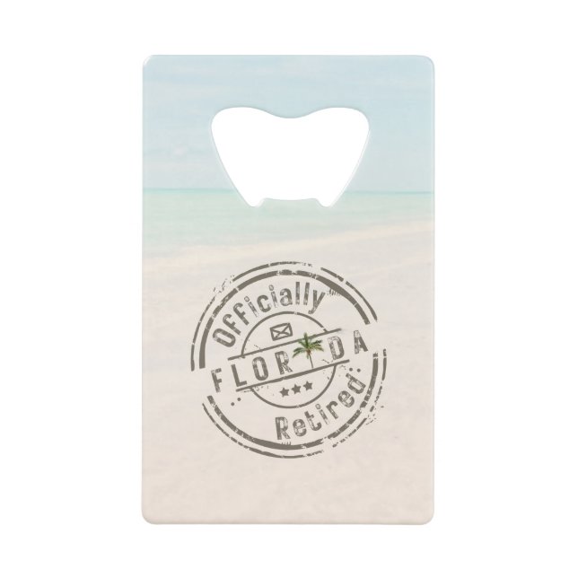 Officiellement Retraité sur la Plage Tropicale de  (Devant)