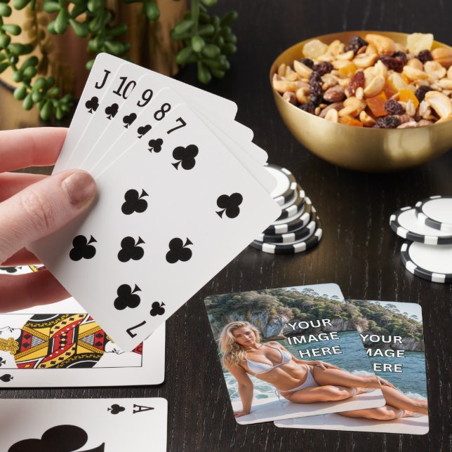 OFFRE EXCEPTIONNELLE ! 🃏 Cartes à jouer avec text (In Situ)