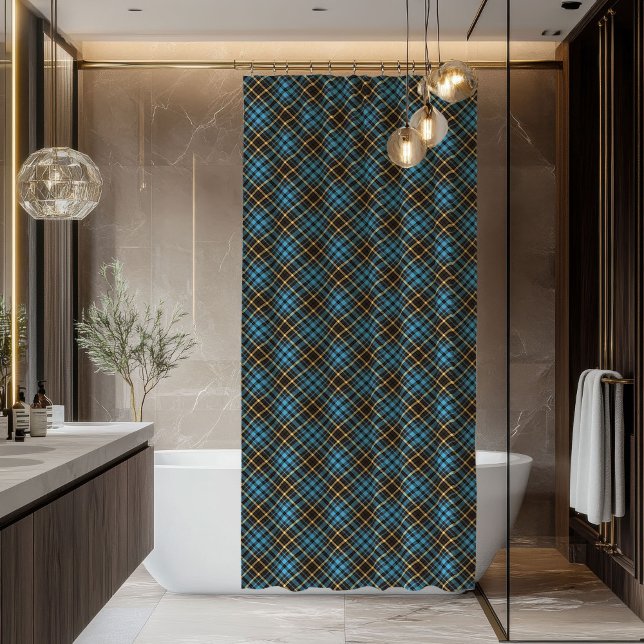 Offrez-lui un rideau de douche à carreaux tartan a (Gift Him a Plaid Tartan Shower Curtain Today)