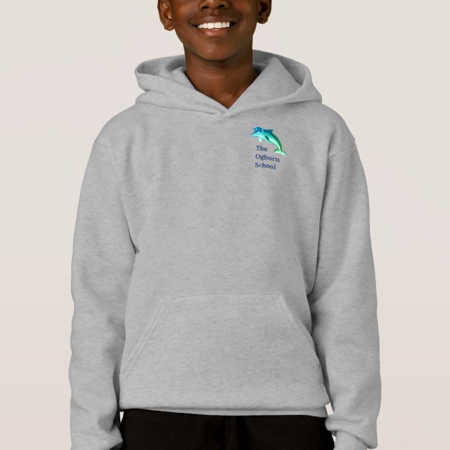 Ogburn School Mascot Pullover Hoodie - ENFANTS (Devant)