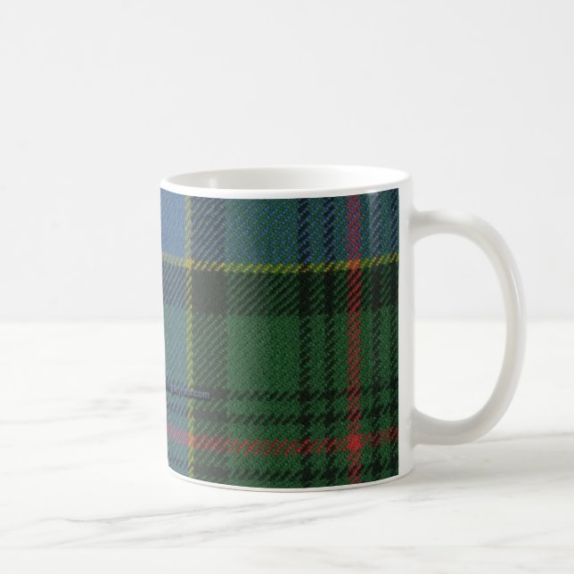 Ogilvie chassant la tasse antique de tartan (Droite)