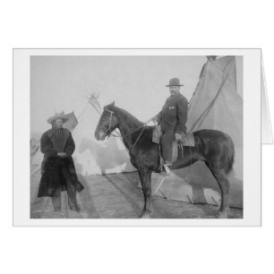 Oglala Chef "Ours rocheux" avec blanc