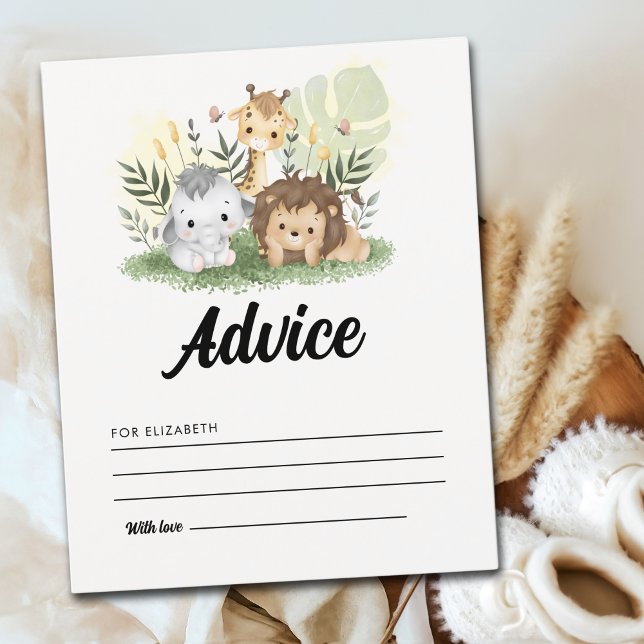 Oh Baby Jungle Baby Shower Boy (Créateur téléchargé)