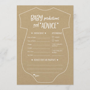 Oh Baby Kraft Prédictions et carte de conseil