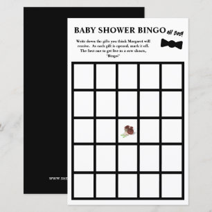 Oh Boy ! Baby-Shower Bingo Smoking !