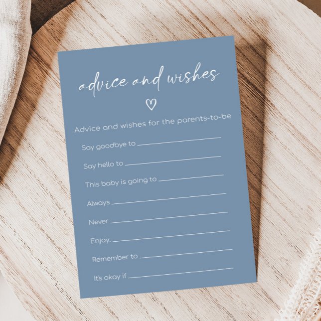 Oh Boy Boho Minimaliste Conseils de douche & Souha (Modern Oh Boy Baby Shower Game)
