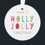 Oh By Golly | Ornement de vacances<br><div class="desc">Toutes les photographies sont affichées. This product is only intended to be purchased once sample photographique replaced with your own images.</div>