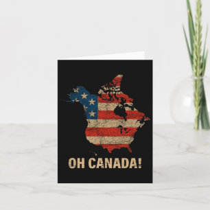Oh Canada Chemise Carte De Usa Funny Trump 2025 4