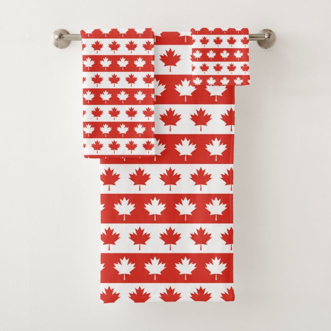 Oh Canada | Elégante feuille d'érable rouge (En situation)
