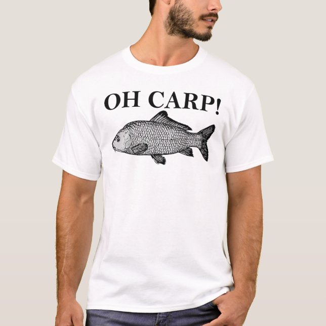 Oh Carpe Oh Merde T-Shirt Drôle (Devant)
