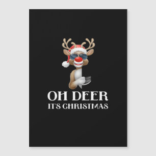 Oh cerf c'est Noël style renne 
