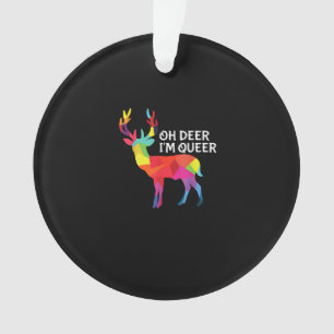 Oh Cerf Drôle de Jeu de Mots LGBT Fierté Création