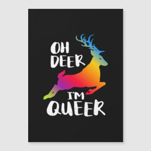 Oh Cerf Fierté Queer Minimalisme Artistique