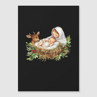 Oh cerf Marie Crèche Noël Jésus
