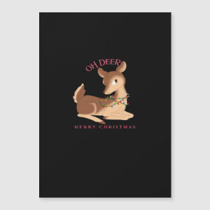 Oh Cerf Noël Design Moderne