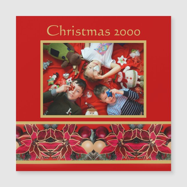 Oh Come Let Us Christmas Magnet (Devant)