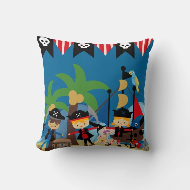 Oh coussin des pirates MOJO (Recto)