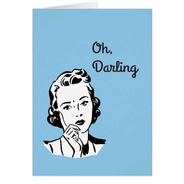 Oh Darling Empathy and Support (Devant)