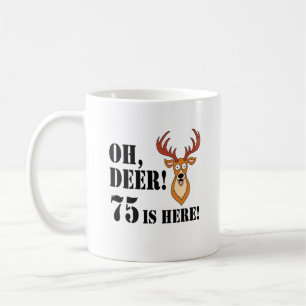 Oh Deer 75e anniversaire Coffee Mug