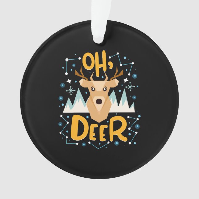 Oh Deer Christmas Pun (devant)