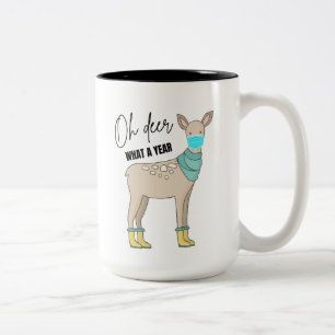 Oh Deer Quelle Mug Deux Tonnes Par An