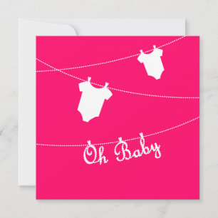 Oh faire-part de grossesse de bébé