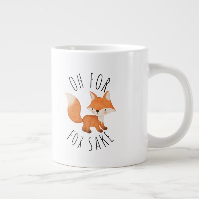 Oh for Fox Sake Coffee Mug (Droite)