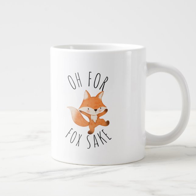 Oh for Fox Sake Coffee Mug (Droite)