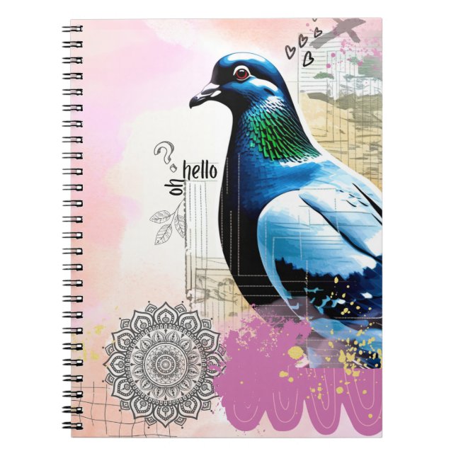 Oh Hello Bird | Notebook Journal (Devant)