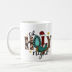 Oh Holy Night Christmas mug
