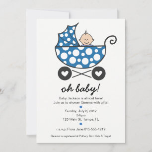 oh invitation baby shower