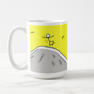 "Oh joie ! Un nouveau jour..." 15oz tasse de café