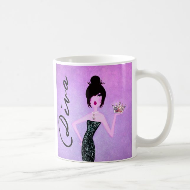 Oh ! La de La d'une diva ! tasse (Droite)