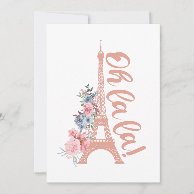 Oh La La - Tour Eiffel Paris France (Devant)