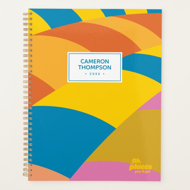 Oh, Les Endroits Où Tu Vas Aller ! Ballons colorés (Devant)