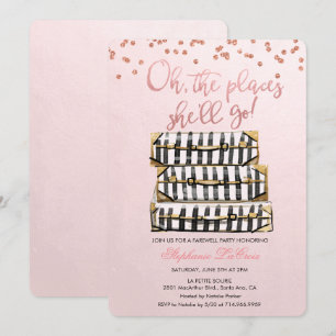 Oh les lieux où elle ira Invitation d'adieu