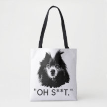 "OH M**DE" Sac fourre-tout poméranien drôle