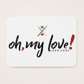 Oh, mon amour ! Carte de soins Lash