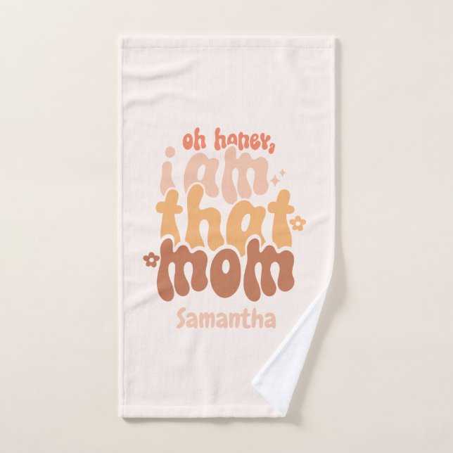 Oh Mon Chéri, Je Suis Cette Maman (Serviette à main)