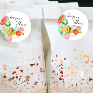 Oh Mon Gourd ! - Sticker Favor à usage multiple Ba